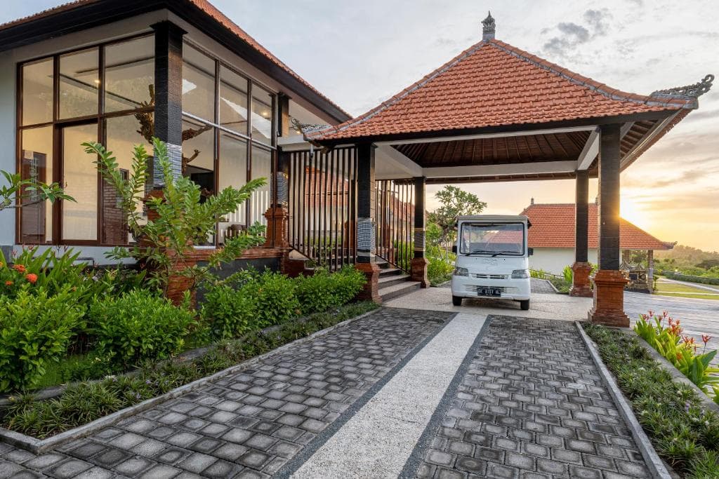 Resort exterior view