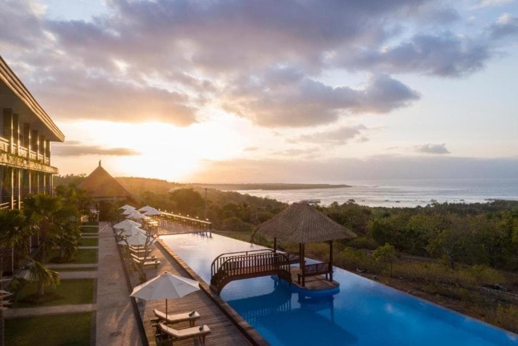 Two-Bedroom Villa aerial view