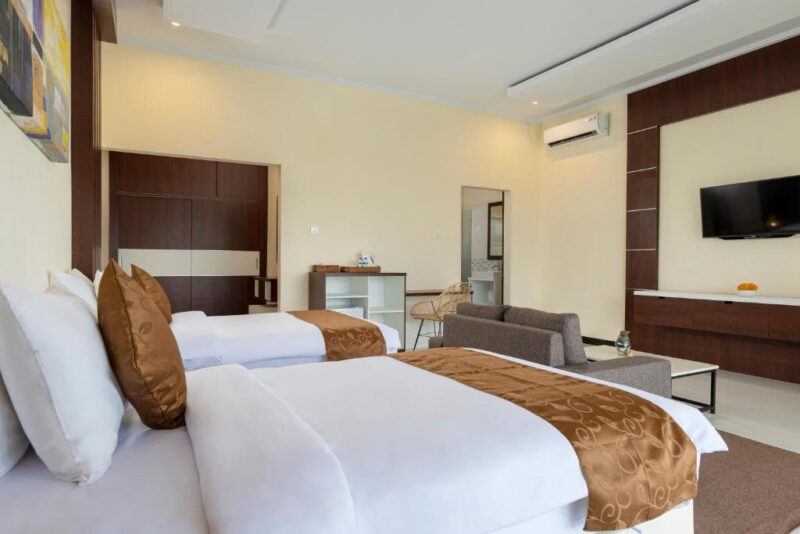 Deluxe Twin Room with Sea View - Semabu Hills Hotel & Villa